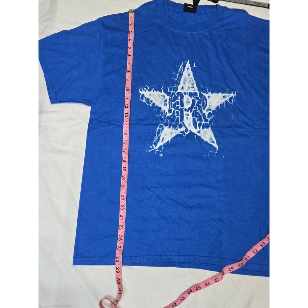 Revenge Gallery Star Blue Tee Large - Picture 3 of 11